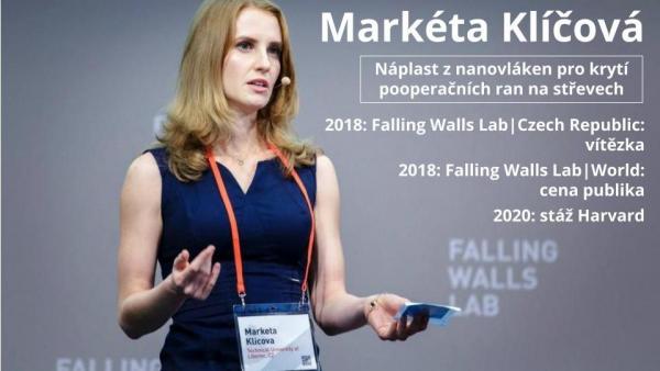 Markéta Klíčová vyhrála 2018 cenu publika v soutěži Falling Walls Lab